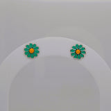 Colour Daisy Studs - Mint image