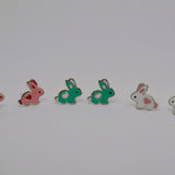 Color Bunny Studs image 0