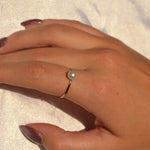 Gold Pearl Ring image 2
