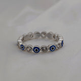 Round Evil-Eye Ring image 1