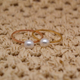 Gold Pearl Ring image 0