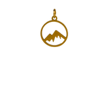 Gold Mountain Charm image 0