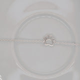 Silver Dog Paw Bracelet image 0