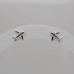 Silver Plane Studs image 1