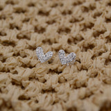 Bling Heart Studs image 0