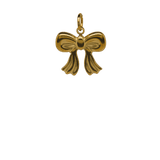 Gold Bow Charm image 0