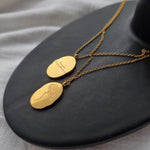 Birth Month and Flower Necklace - November image