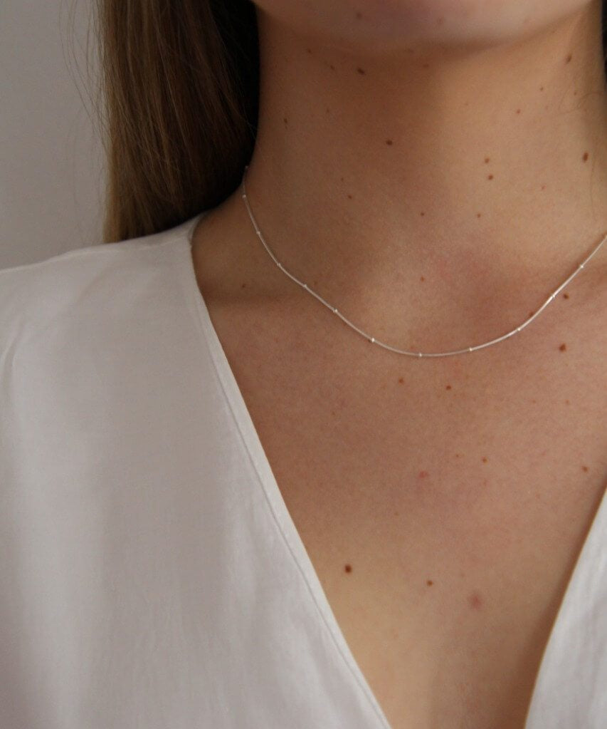 The Dot Sterling Silver Necklace image 0
