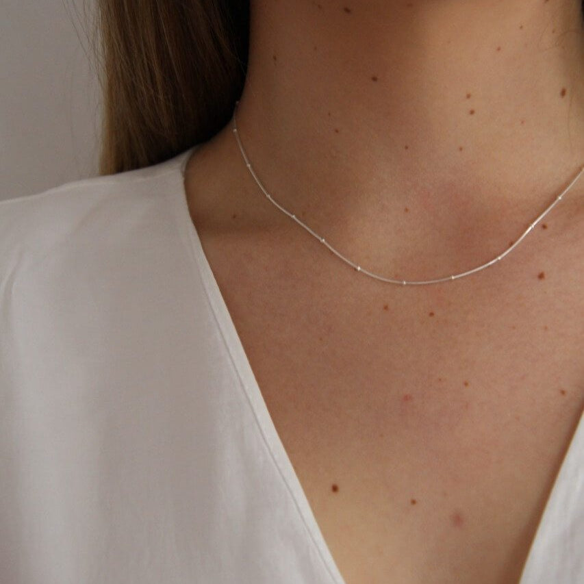 The Dot Sterling Silver Necklace image 0