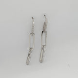 Rectangle Chain Link Earring image 0