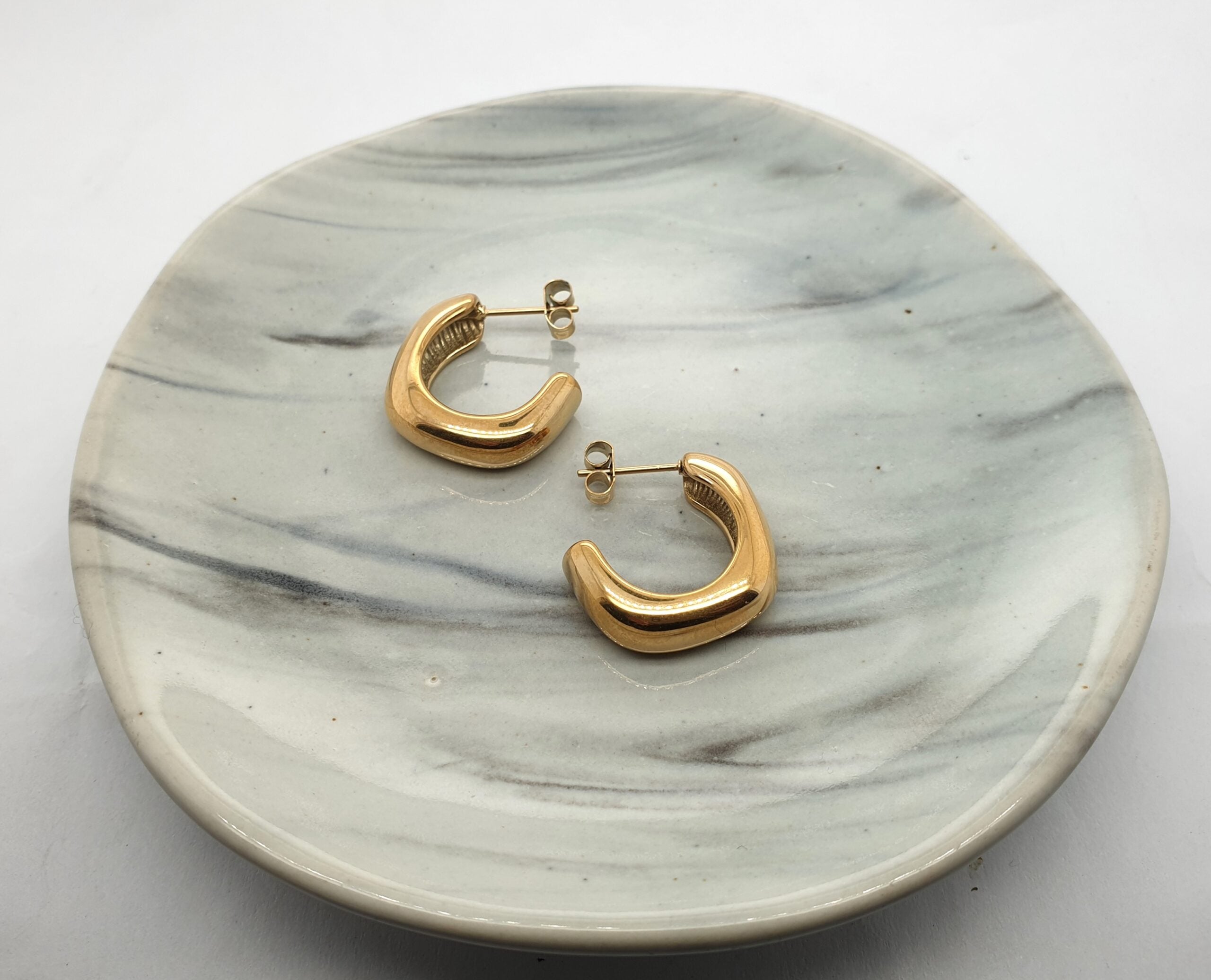Aubrie Stainless Steel Earring image 0