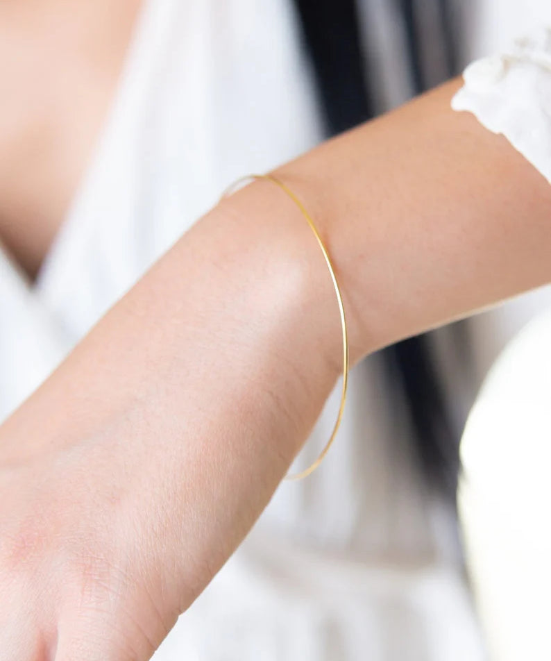 The Dainty Gold Bracelet image 0