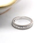 Thin Triple Row Ring image 0