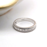 Thin Triple Row Ring image 0