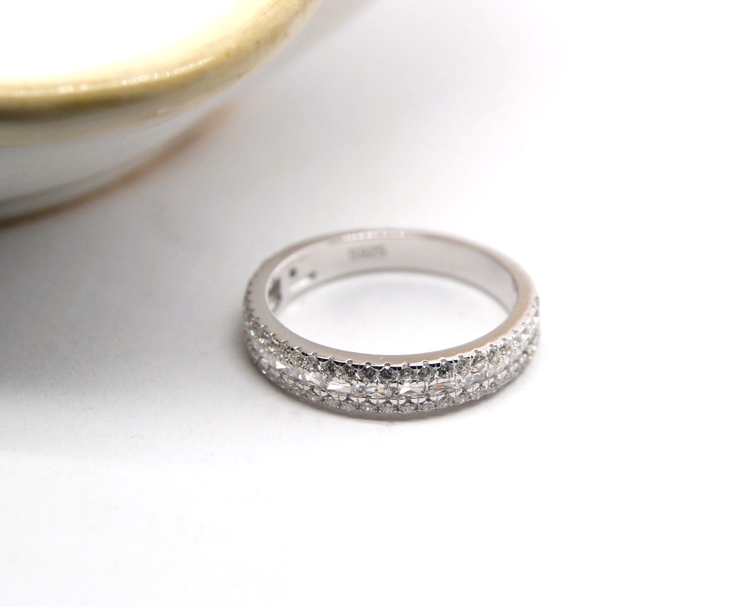 Thin Triple Row Ring image 0