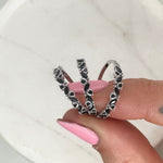Alya Black Cubic Ring image 1