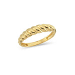 The Golden Croissant Gold Ring image 2