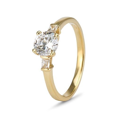 Gianna 9ct Trinity Ring image 0