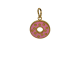 Gold Donut Charm image 0