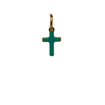 Turquoise Cross Charm image 0