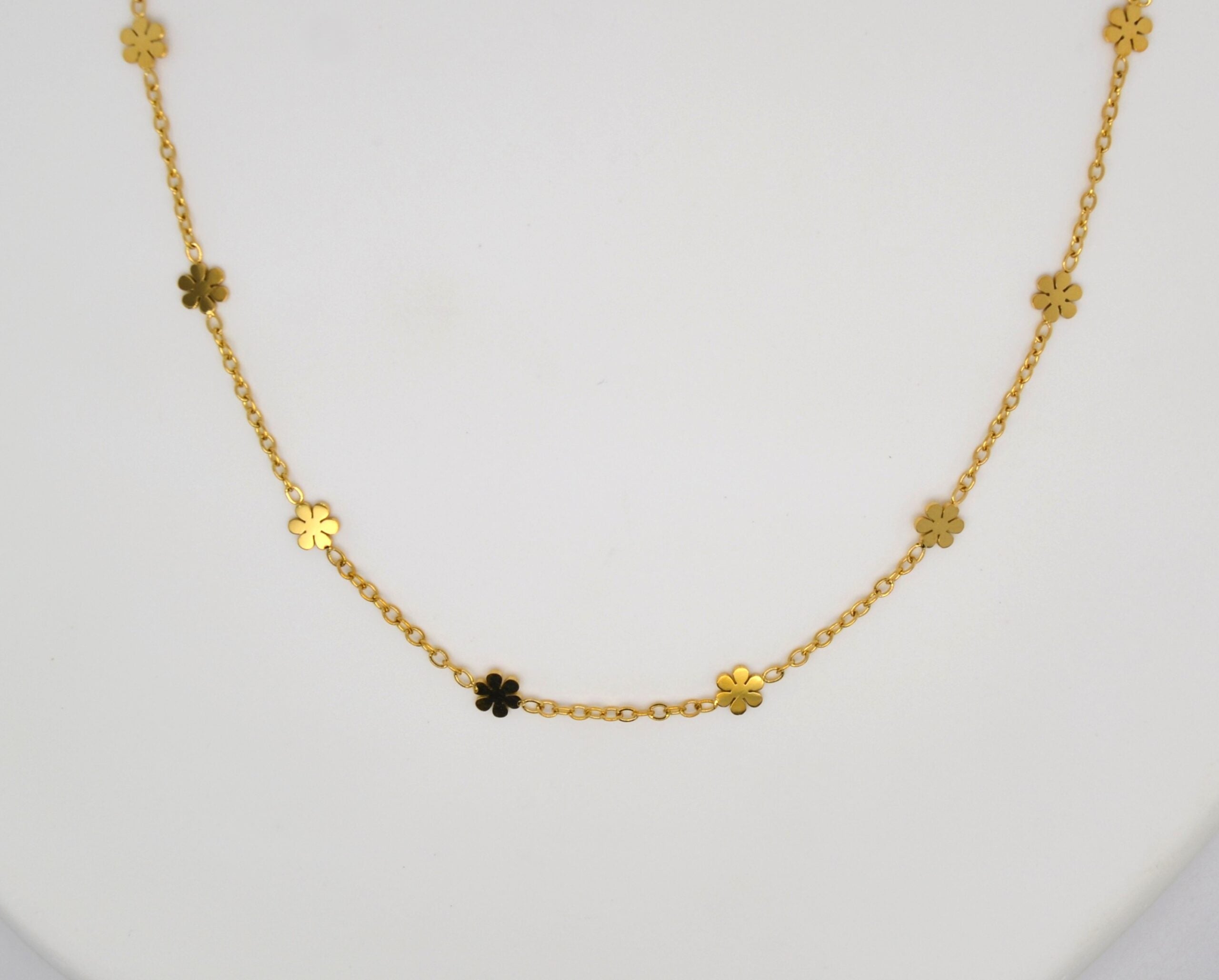 Flower Spacer Necklace image 0