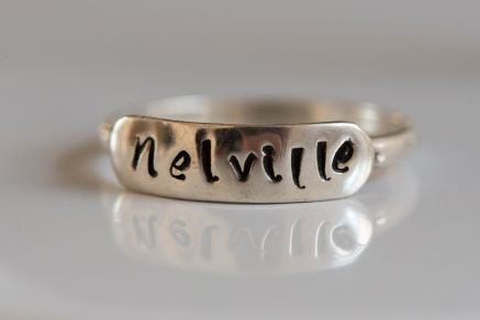 Engraved Name Ring image 0
