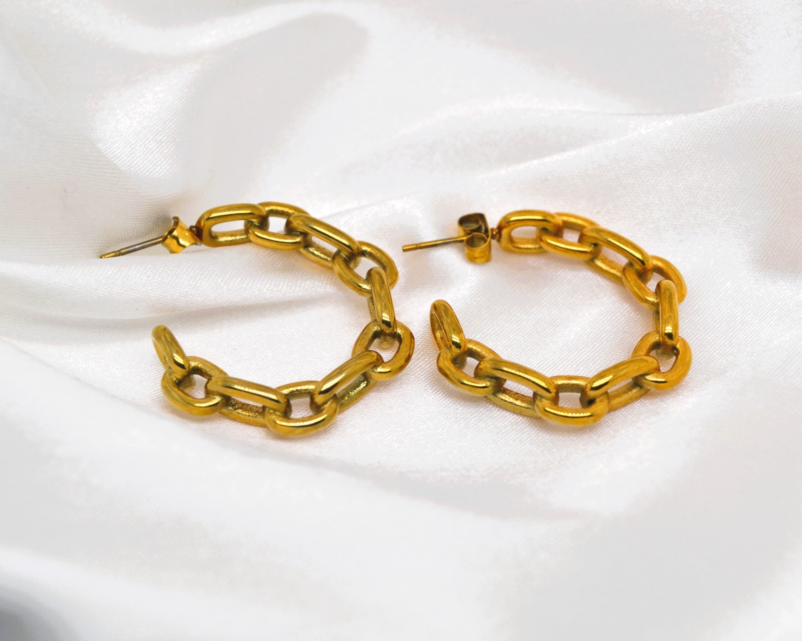Stainless Steel Chain Hoop image 0