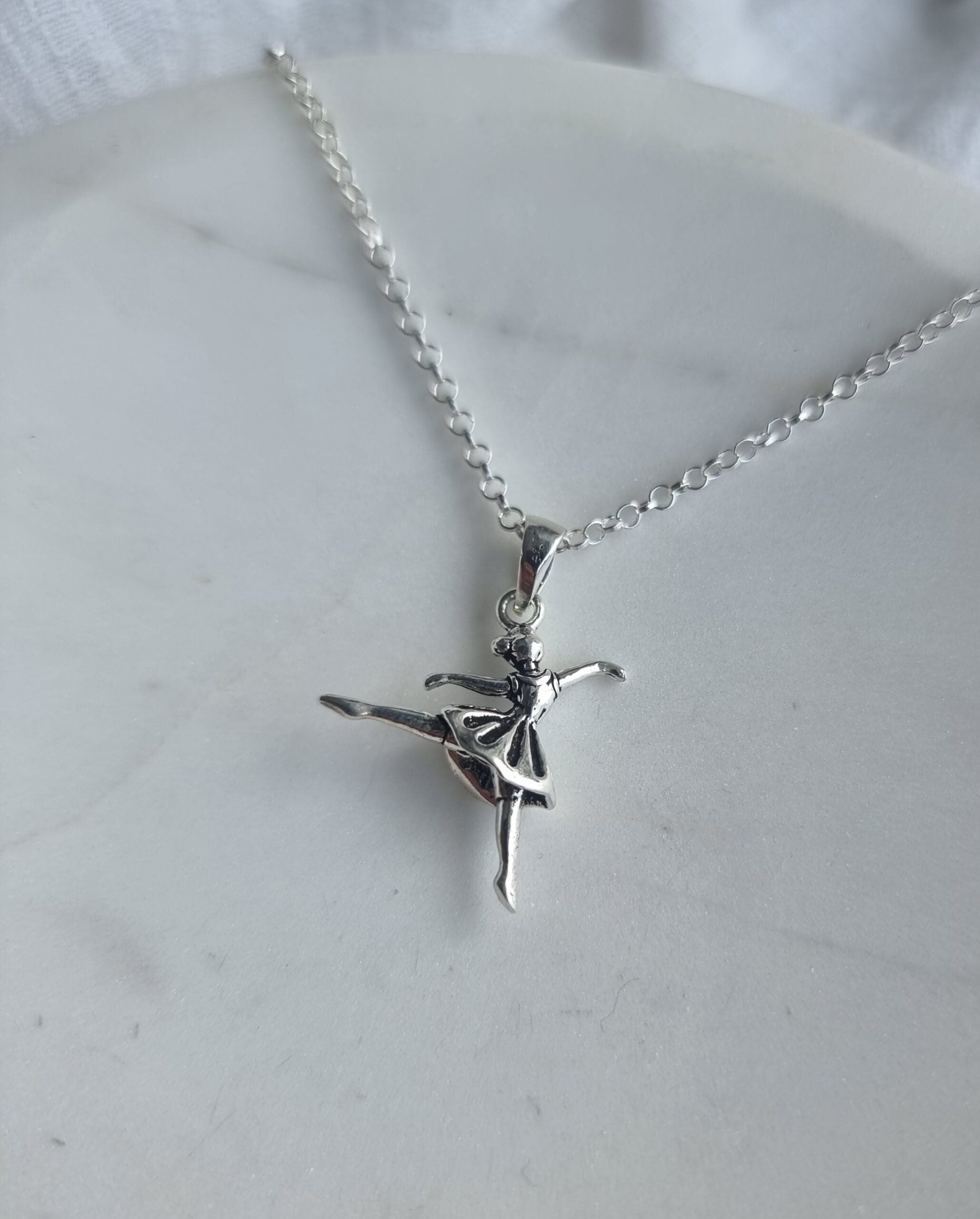 Ballerina Sterling Silver Chain - 42cm image