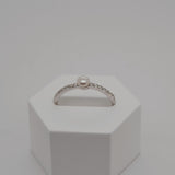 Tiny Bling Pearl Ring image 0