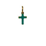 Turquoise Cross Charm - Turquoise image