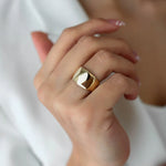 The Bold Vintage 9k Gold Ring image 0