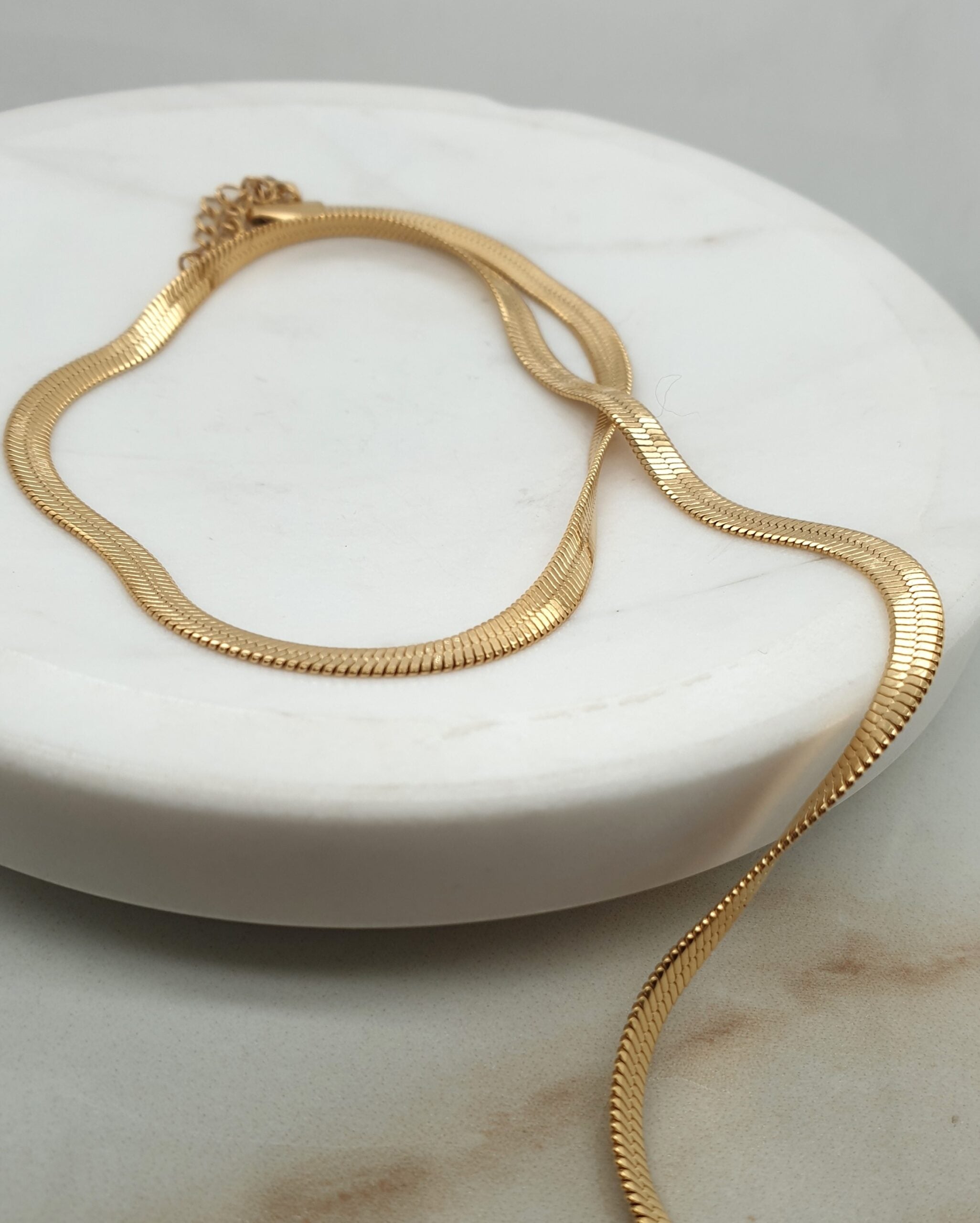 Stainless Steel Herringbone Chain image 1