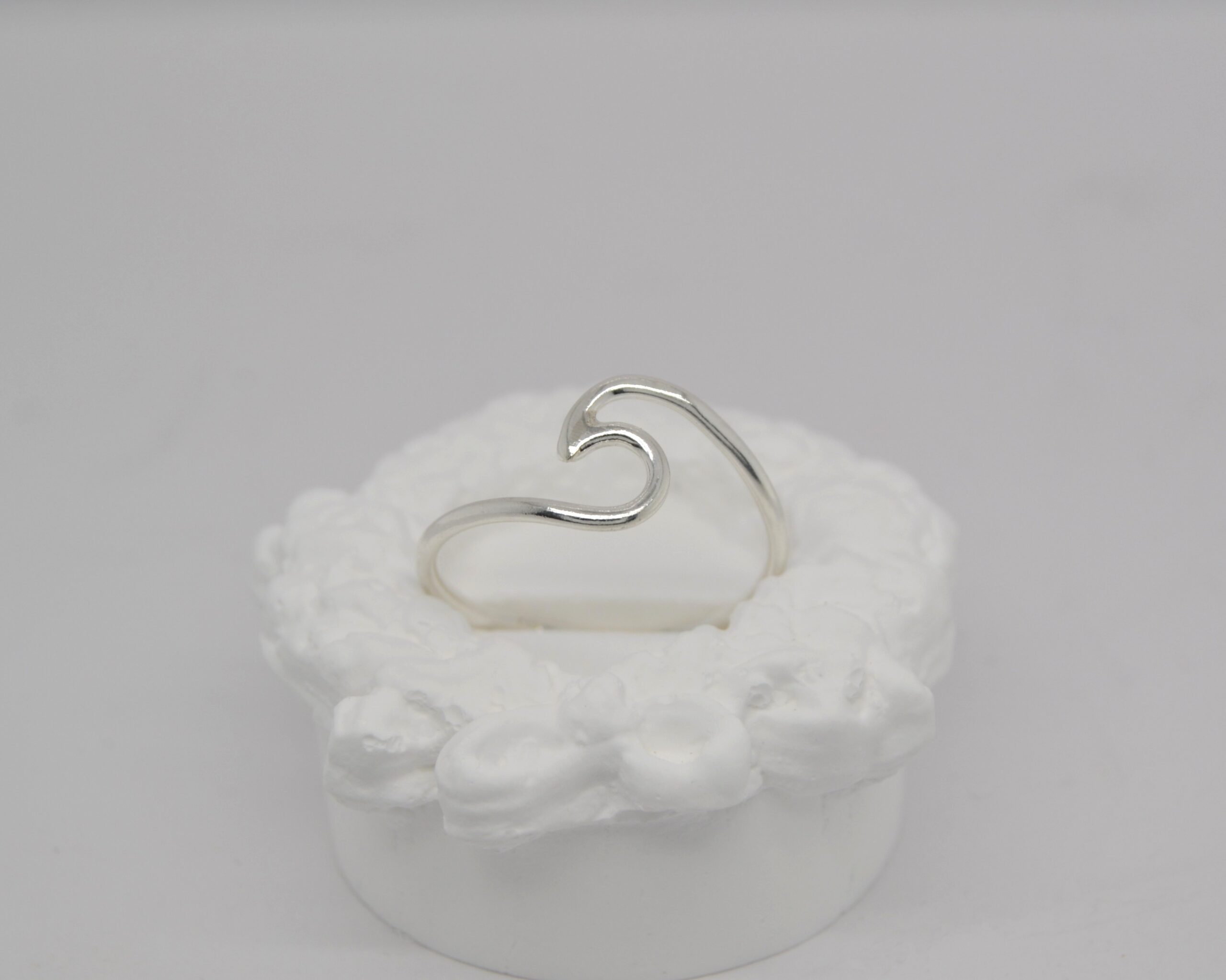 Wave Sterling Silver Ring image 0