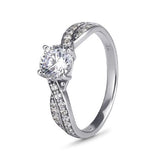 Emma 9ct Gold Ring - P, 9ct White Gold image