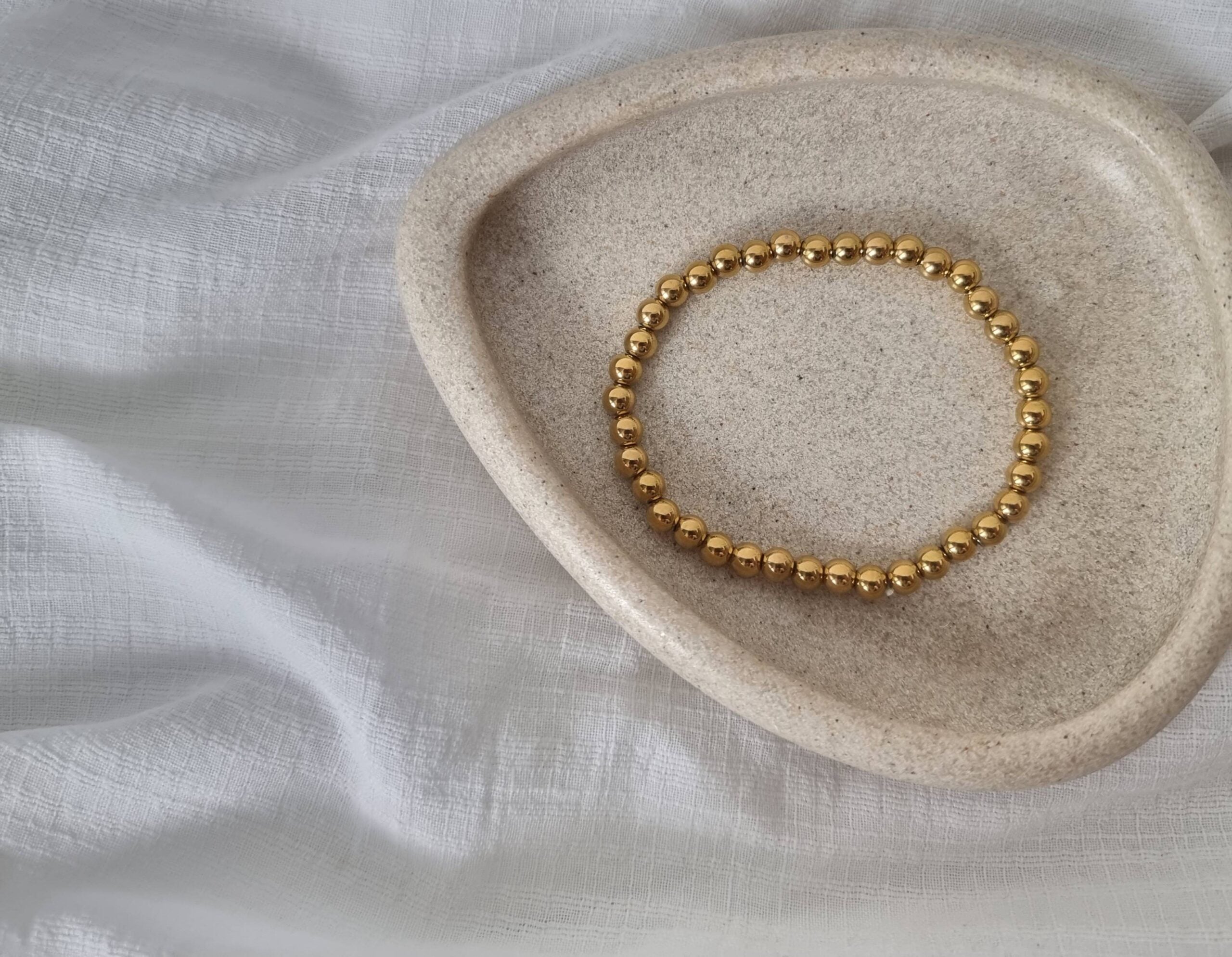 Stainless Steel Beaded Bracelet image 0