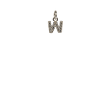 Cut-out Bling Initial W image 0