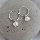 Sterling Silver Pearl Earrings image 0