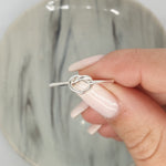 Heart Knot Ring image 1