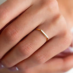 The Bar Gold Ring image 0