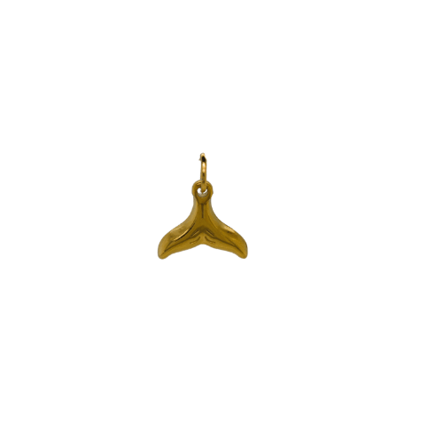 Whale Tail Charm - Plain image