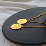 Birth Month and Flower Necklace - June image