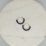 Natural Stone Small Hoops - Lapuz image