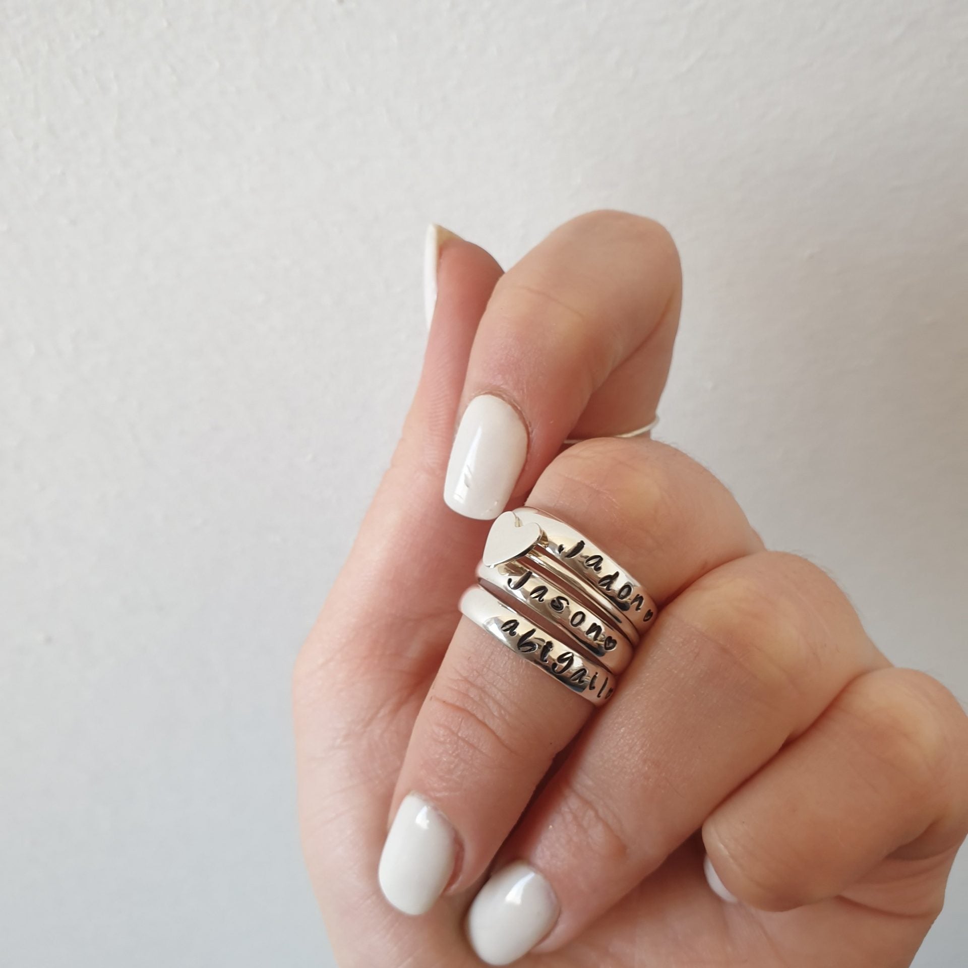 Abigail 925 Silver Rings image 0