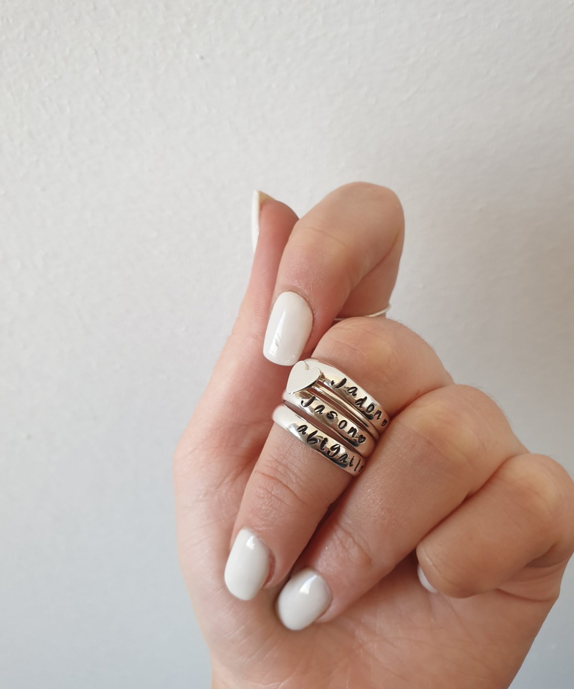 Abigail 925 Silver Rings image 0
