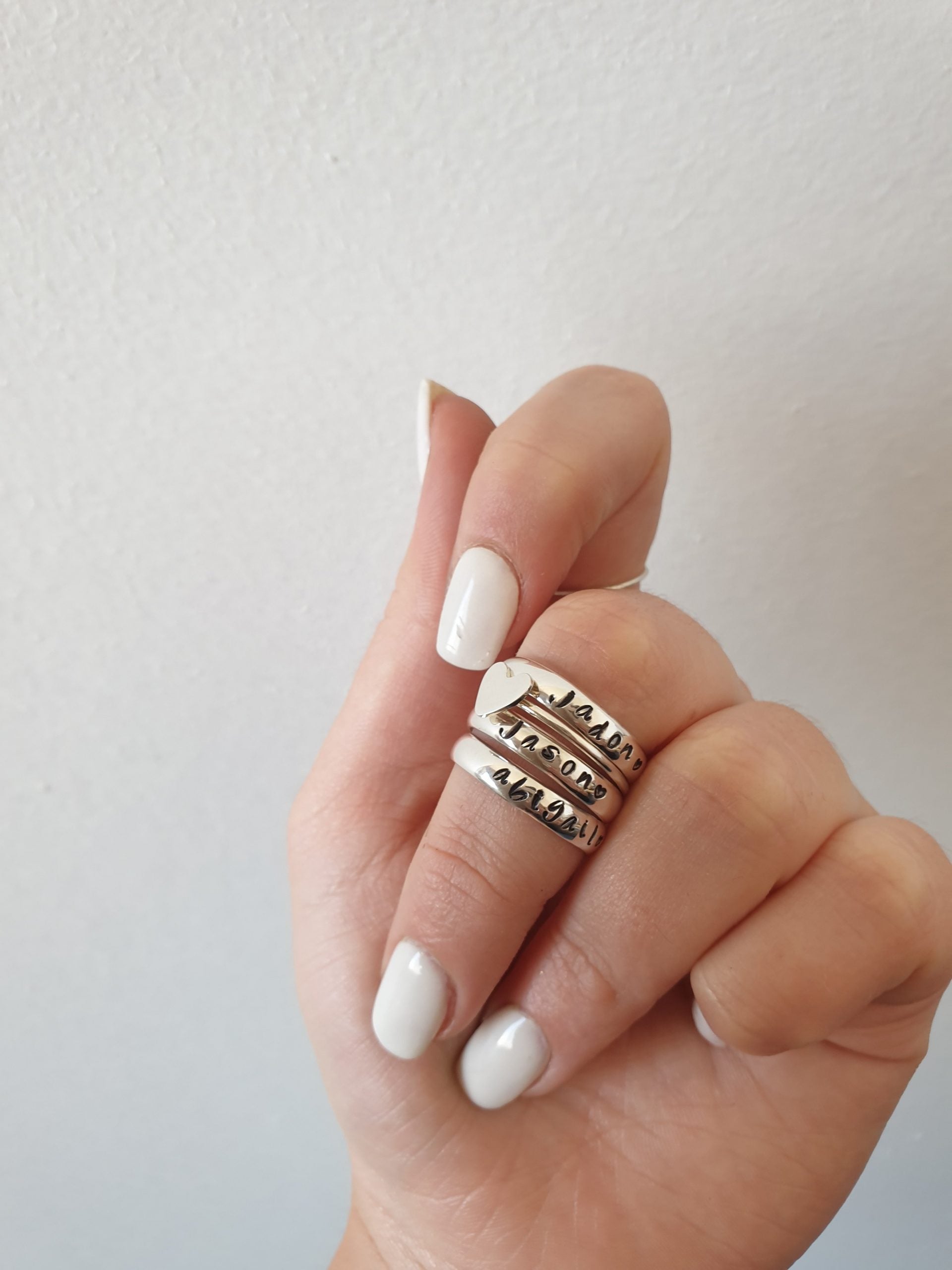 Abigail 925 Silver Rings image 0