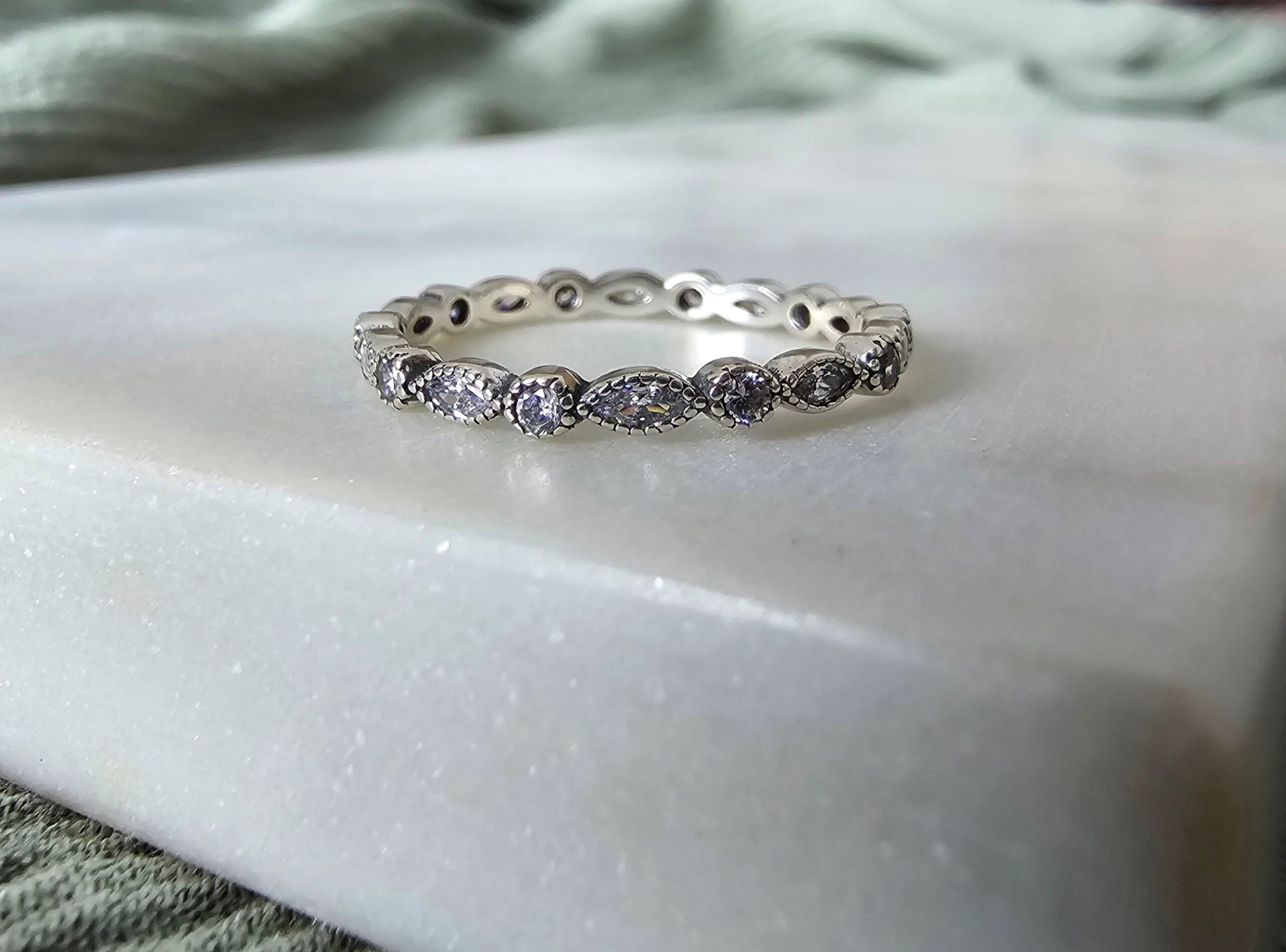 Lucy Silver Ring image 1