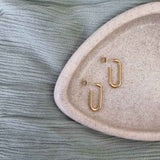 Rectangle Stainless Steel Earrings image 0