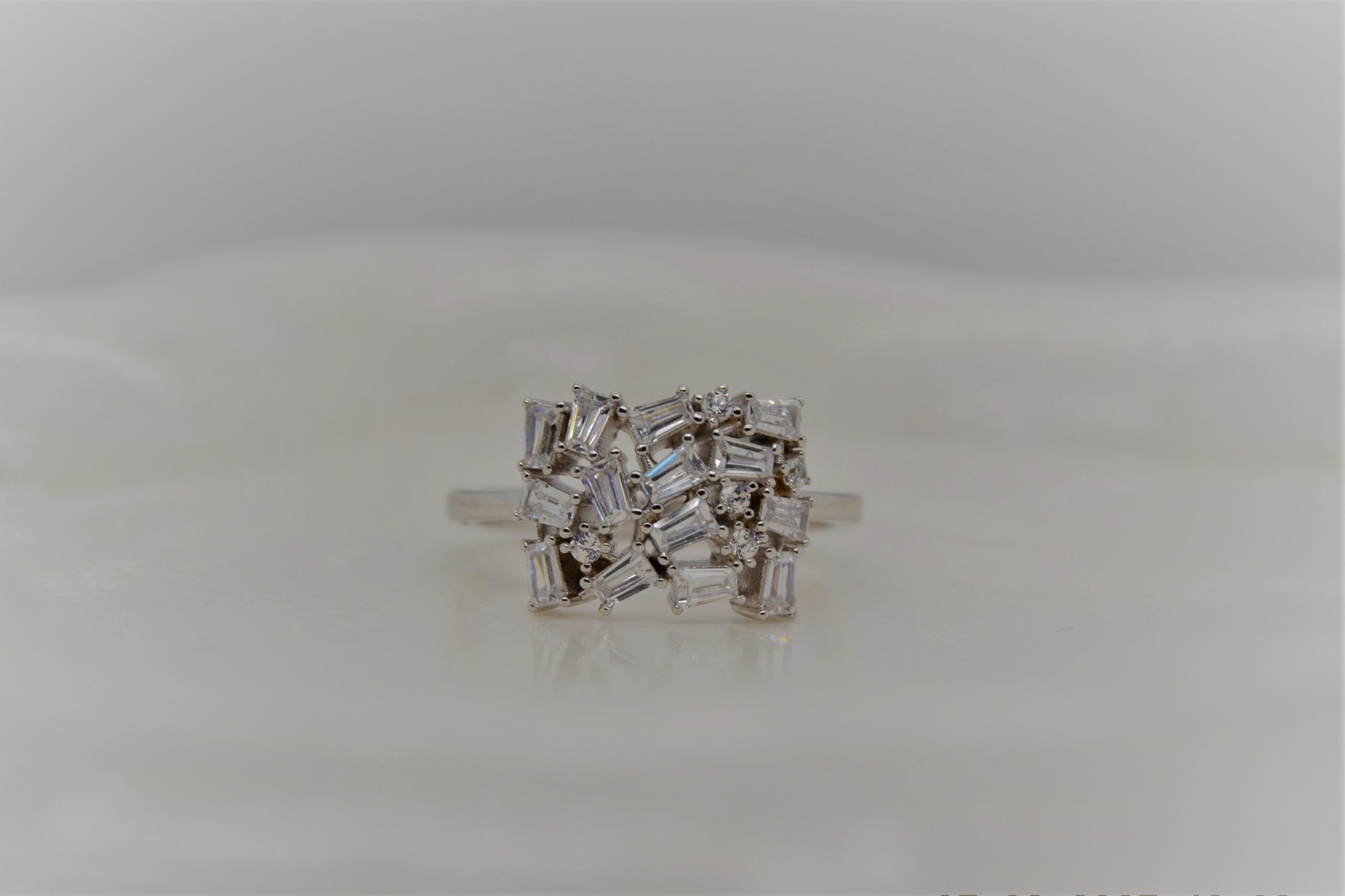 Cluster Silver Ring image 0