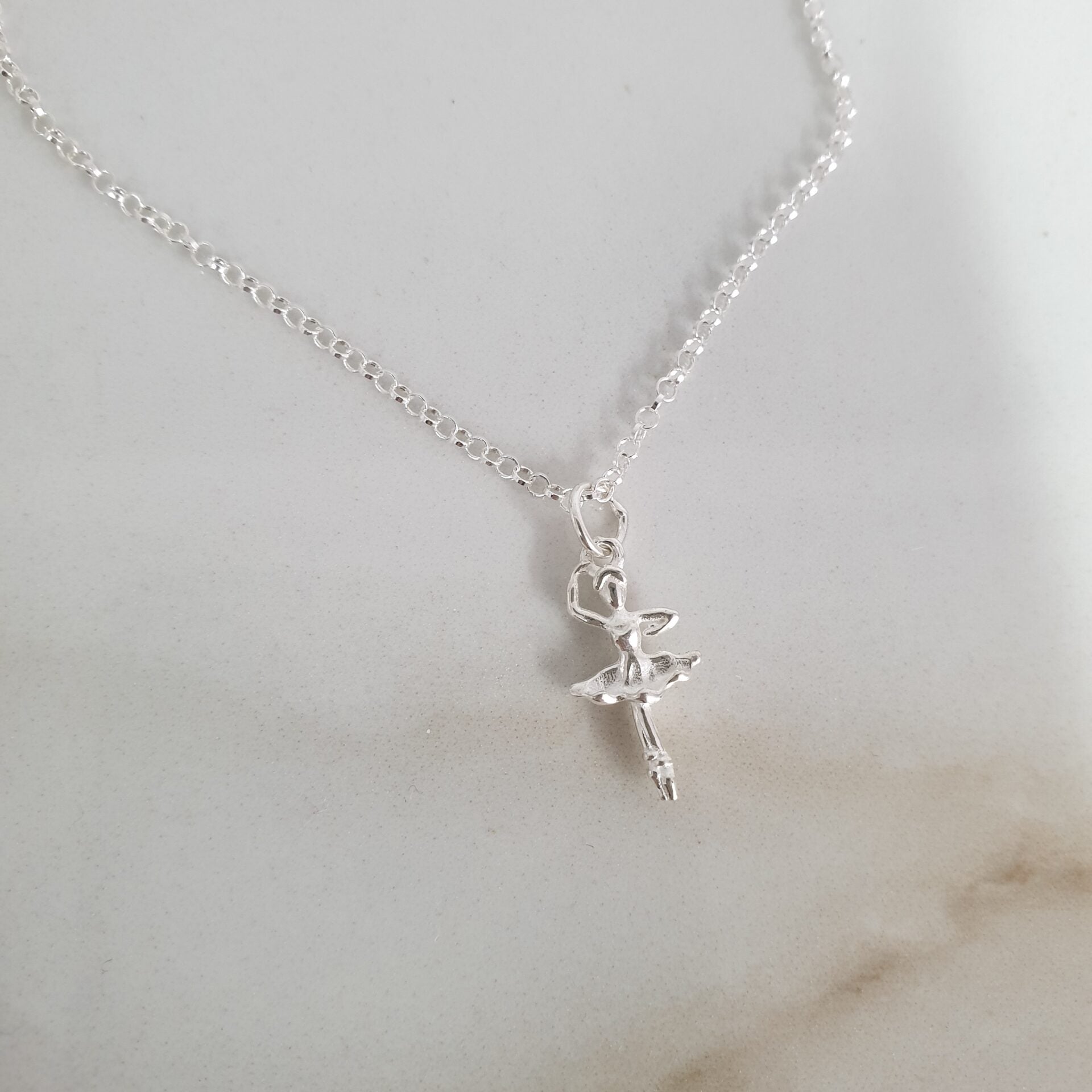 Ballerina Sterling Silver Chain image 1