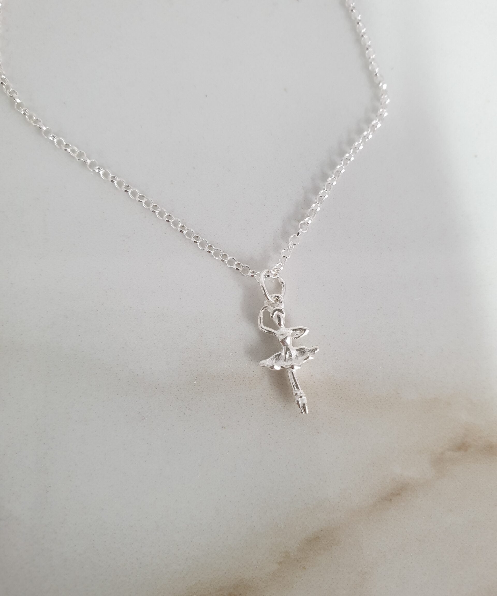 Ballerina Sterling Silver Chain image 1